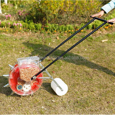 2018 New Arrival Hand Push Seeder Plastic Seed Planter Machine Bean Peanut Peanut Plastic Planter
